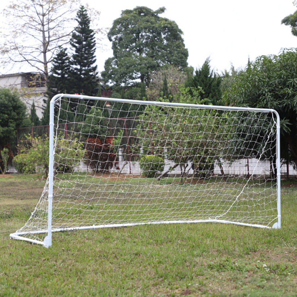 Football Soccer Goal Posts Net Target Sheet Set Outdoor Practice Training Aid