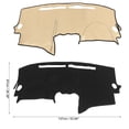 thumbnail image 4 of Unique Bargains 1Pcs Dashboard Cover Non-Slip Mat Carpet Polyester for Nissan Altima 2007-2012, 4 of 8