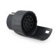 thumbnail image 3 of Adaptador de 12 V de 7 a 13 pines para remolque de camión (negro), 3 of 5