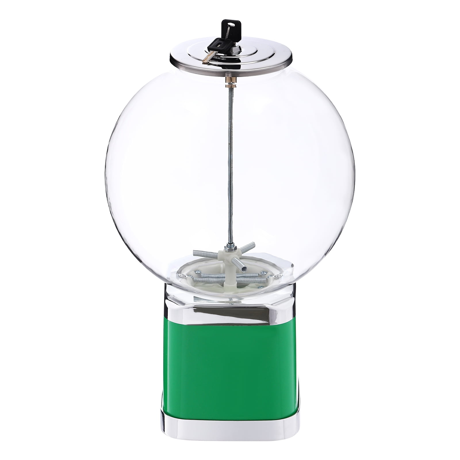 19.7" Tall Gumball Machine 375 Gumballs Candy Vending Machine for Commercial Home Green