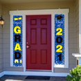 thumbnail image 4 of 2021 Graduation Porch Sign Graduation Banner Set Blue Class of 2021 Congrats Grad Porch Decoration 72 x 12.2 Inch Hanging Congrats Grad Banners 70.9 x 43.3 Inch Congrats Grad Photo Backdrop Banner, 4 of 7