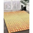 thumbnail image 2 of Ahgly Company Indoor Round Patterned Carrot Orange Area Rugs, 7' Round, 2 of 6