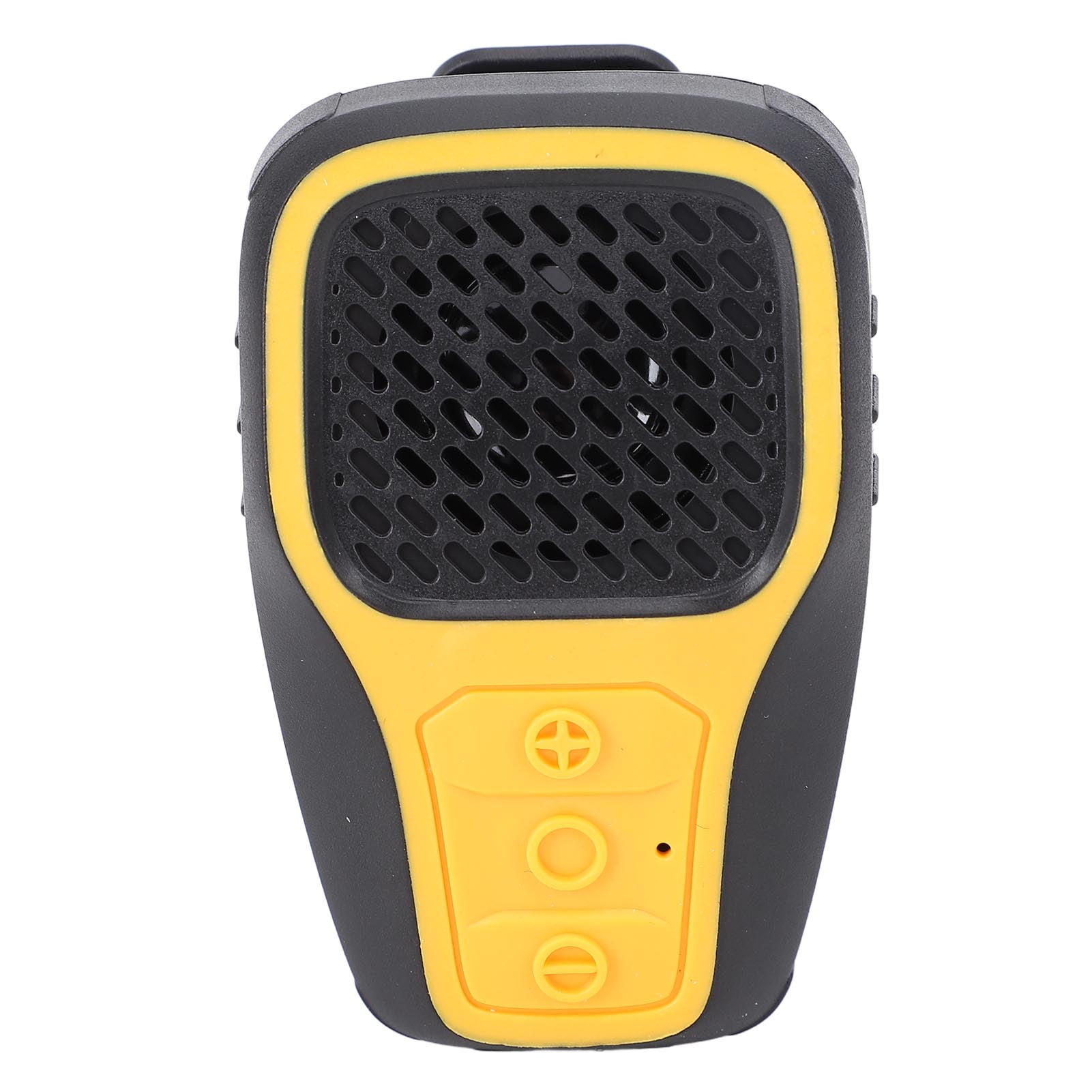 BIMZUC Wearable Bluetooth Speaker, Clip On Wireless IP67 Waterproof Portable Speaker with Magnetic Clip and Built-in Microphone, Yellow, 1.85x2.95x1.34 inches / 4.7x7.5x3.4 cm