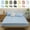 PK, variant on Yyuenw Bed Cover Set–Queen Size 70x86-inch Solid Color Mattress Protector & 2 Pillow Protectors (30x19-inch), Ideal for Housewarming Gift & Home Decor