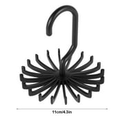 Tzgsonp Spinning Tie Rack and Belt Hanger (2 Pack) Ultimate Hanger Holder Hook for Storing Neck Ties, Belts, and Scarves