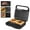 Black, variant on Sunvivi Multi-Function 3-in-1 Sandwich & Waffle Maker