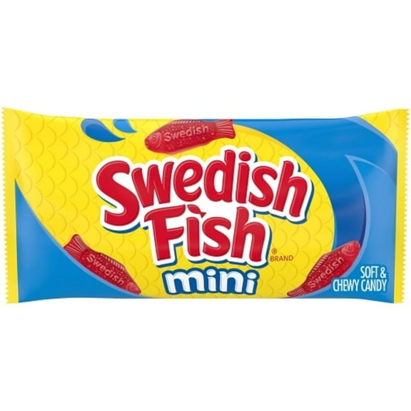 Swedish Fish Mini Candy, 2 Ounces, 24 Per Box, 12 Boxes Per Case