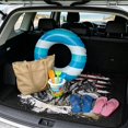 thumbnail image 2 of FOR U DESIGNS Wolf American Flag Print Universal Car Trunk Mat Anti-Slip Car Trunk Mat Easy to Clean Cargo Liner Durable All Weather Vehicle Interior Accessories for Most Car Models, 2 of 7