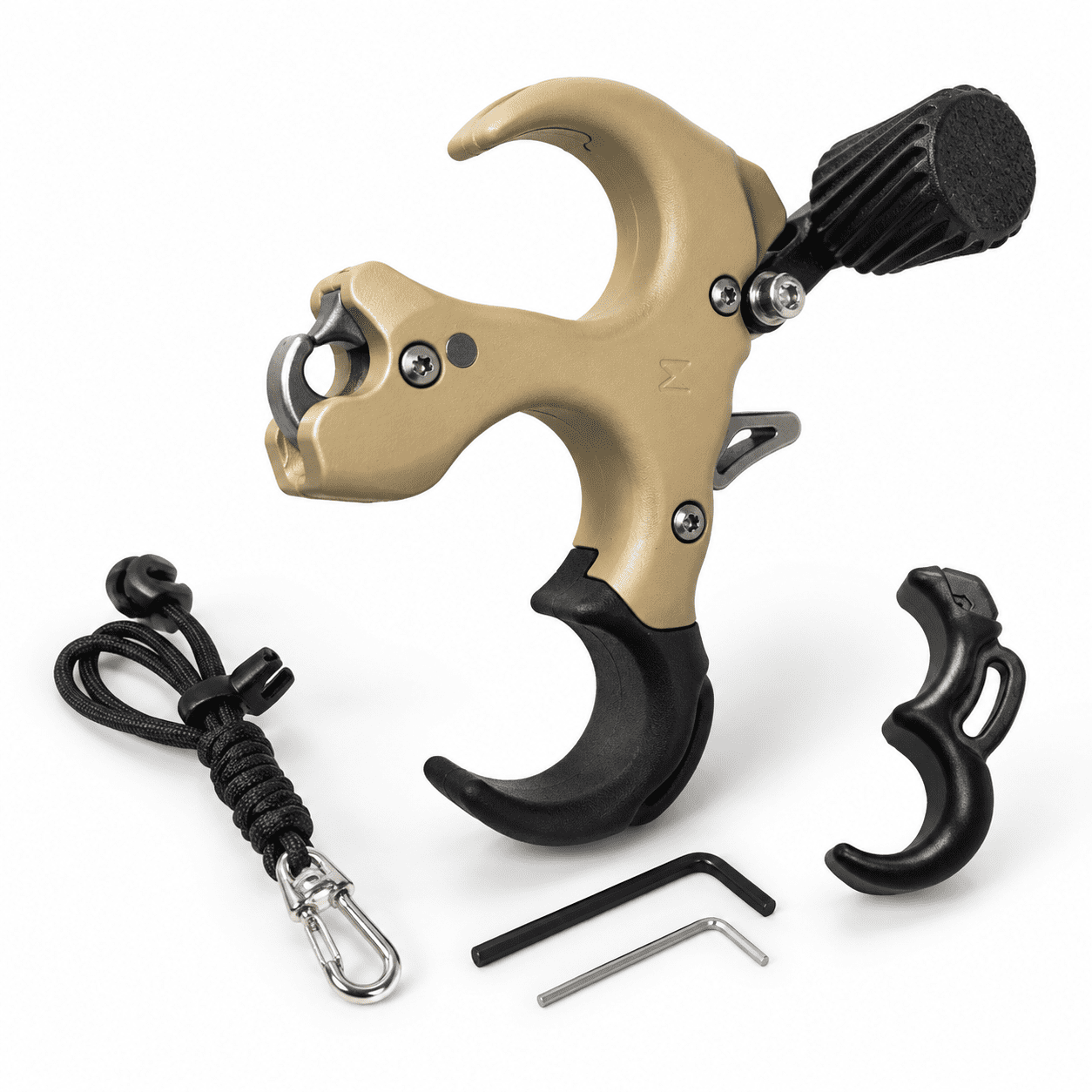 Thumb Release Forpound Bow Copper Material Archery 3 Or 4 Finger Adjustable Trigger Left And Right Handers.