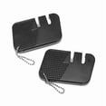 thumbnail image 1 of 2 Piece Knife Sharpener Kit Mini Pocket Portable Outdoor Camping Hiking Kitchenette, 1 of 5