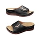 thumbnail image 1 of Amzcrzy Zapatos de mujer,Zapatos de mujer,Zapatillas de mujer, Sandalias ortopédicas de moda para mujer, zapatos casuales con cuñas transpirables y huecas, de color liso y tacón bajo. Sandalias Mujer, 1 of 4