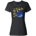 thumbnail image 3 of Inktastic Libra Constellation Zodiac Sign Illustration Women's T-Shirt, 3 of 5