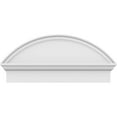 thumbnail image 3 of Ekena Millwork 32"W x 14-7/8"H x 2-3/4"P Segment Arch Smooth Architectural Grade PVC Combination Pediment, 3 of 7