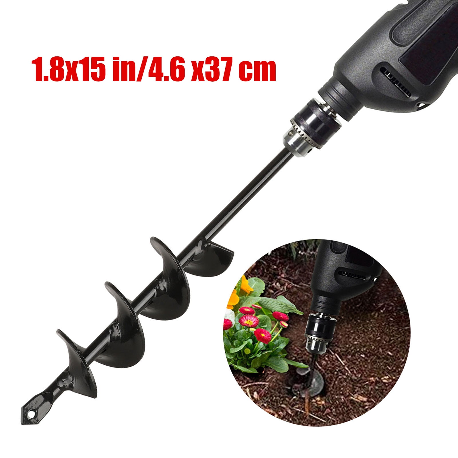 Auger Drill Bit for Planting,Garden Plant Flower Bulb