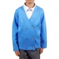 thumbnail image 1 of Suéter Cruzado Con Botón Uniforme Escolar Punto Roma 4 A 16, 1 of 4