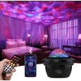 thumbnail image 1 of Star Projector for Bedroom, Galaxy Light Projector with Bluetooth Speaker & Remote Control, Northern Aurora Sky Light Projecter for Room Home Decor Kids Adults, 3 Adjustable Brightness and, 1 of 5