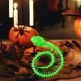 thumbnail image 4 of JOGZMZ Glow in the Dark Halloween Snake Skeleton - Scary Fake Reptile Prank Toy for Party Decorations, Haunted House Props (Green, Plastic), 4 of 6