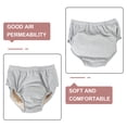 thumbnail image 3 of HINTRMENT Washable Adult Diaper Grey Cotton Solid Color Design for Elderly Care 1Pcs, 3 of 5