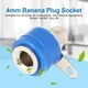 thumbnail image 3 of 20Pcs Mixed Colors 4mm Speaker Amplifier Terminal Banana Plug Socket Jack Connectors, 3 of 5