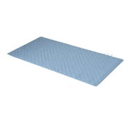 Rubber bath tub mat in Slate, size 20" long x 13" wide