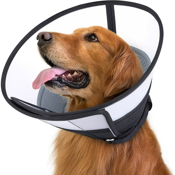 Dog Cone for Dogs After Surgery, Soft Dog Recovery Cone, Breathable Dog