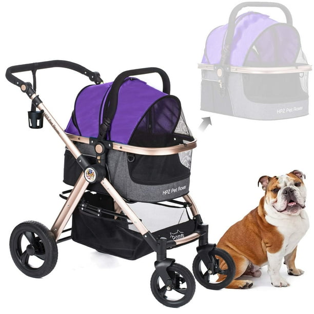 HPZ Pet Rover Prime 3in1 Luxury Stroller (Travel Carrier + Car Seat