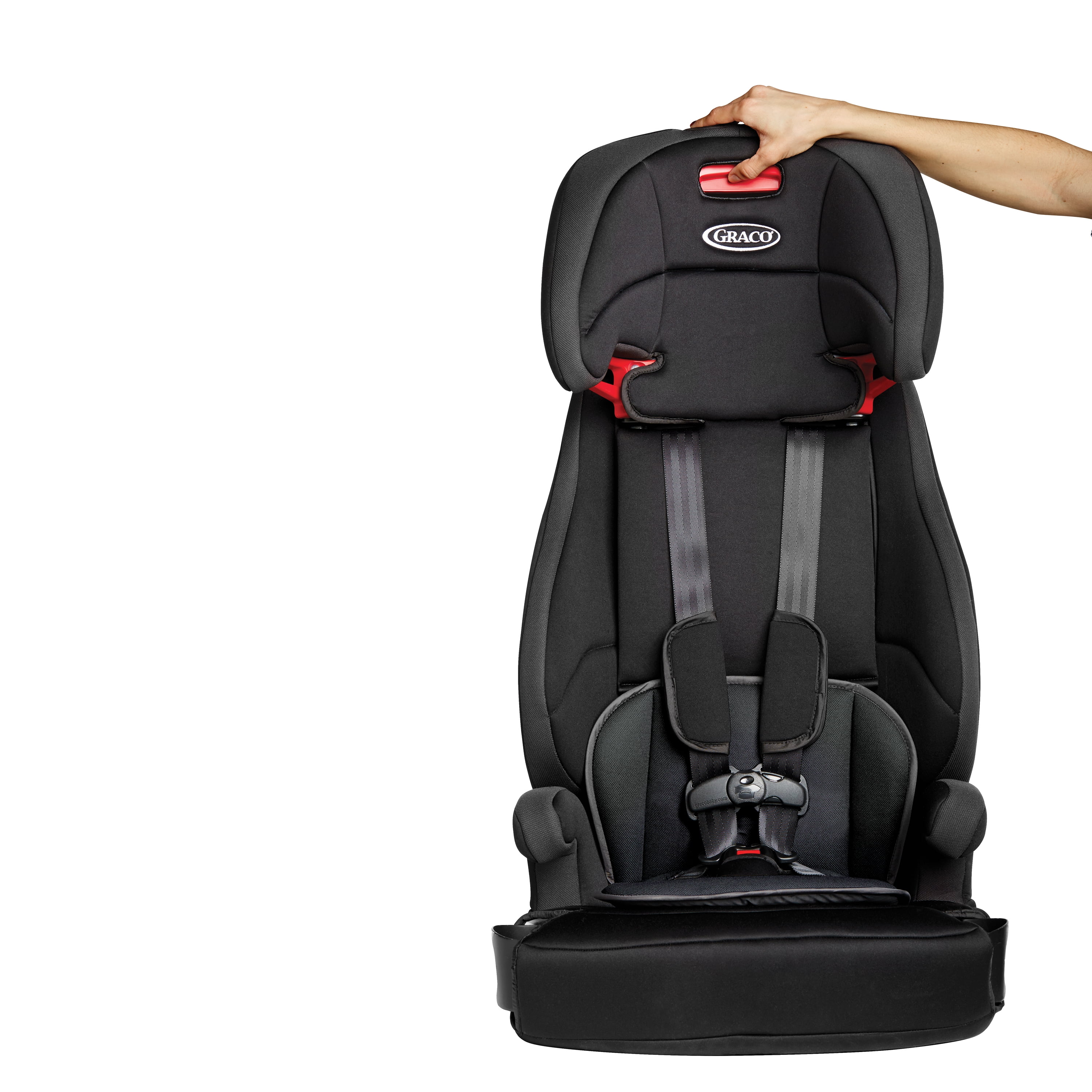 Graco Tranzitions 3-in-1 Harness Booster Seat, Toddler to Big Kid Car Seat from 10-45 kg (22-100 lb), Harness/Highback/Backless Booster, Pullman