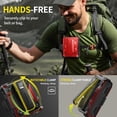 thumbnail image 6 of TONGATE for Z Flip 6 Case with Kickstand & Belt-Clip, [Hinge Protection Cover][Bulit-in Screen Protector] Military Grade Shockproof Phone Case for Samsung Galaxy Z Flip 6 5g 2024,Red, 6 of 8