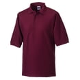 thumbnail image 1 of Russell - Polo manga corta Modelo Classic Polialgodón Hombre Caballero (Tallas grandes disponibles) - Verano/Ejercicio (Burdeos), 1 of 2