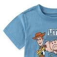 thumbnail image 3 of Disney Toy Story Woody and Buzz Lightyear Boys Short Sleeve T-Shirt (Boys), Sizes 2T-7, 3 of 4