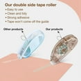 thumbnail image 4 of Double Tape Roller Adhesive Scrapbook Glue Tape Runner Roller, 4 of 5