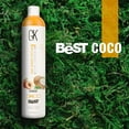 thumbnail image 5 of GK HAIR Global Keratin The Best COCO (33.8 Fl Oz/1000ml) Smoothing Keratin Hair Treatment - Professional Brazilian Complex Blowout Straightening For Silky Smooth & Frizz Free Hair - Formaldehyde Free, 5 of 6