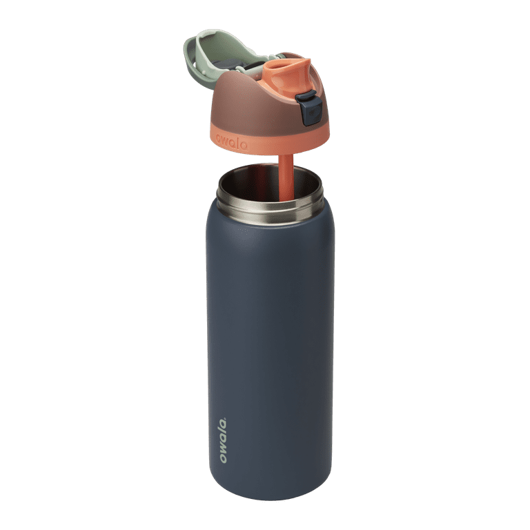 ウサピヨ、オル君 Owala FreeSip Stainless Steel Water Bottle, 32oz, Twilight