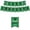 A010- J, variant on Green 7 Inch Disposable Plates for 2026 Graduation Party Decorations, Pack of 6 for Grad Party Events and Gatherings