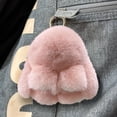 thumbnail image 4 of Bunny Keychain with Tin - 5.8" Handmade Soft Plush Rabbit Charm, 20 Colors, Cute Gifts for Women & Teens, 4 of 6