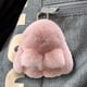 thumbnail image 4 of Llavero de Coche Hecho a Mano Suave Conejo Pompom Colgante Conejo Llavero de Coche Llavero Lindo, 4 of 5