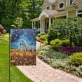 thumbnail image 5 of Garden Flag 28"x40" Zebra Van Gogh Art Double-Sided Yard Flags for Outside Outdoor All Seasonal Decoration, 5 of 6