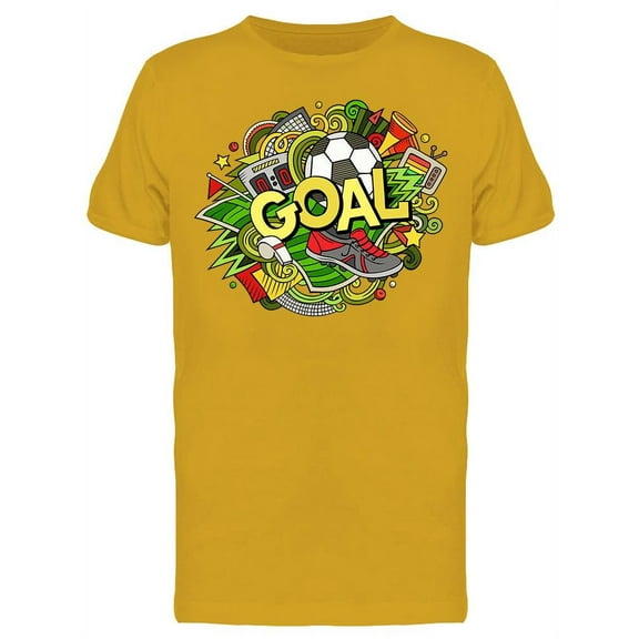 Goal! T-Shirt Men -Image by Shutterstock, Male Large