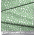thumbnail image 3 of Soimoi Cotton Cambric Fabric Artistic Leaves Decor Fabric Printed Yard 56 Inch Wide, 3 of 3