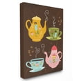 thumbnail image 2 of The Stupell Home Decor Collection Kettles And Coffee Cups Wall Art, 2 of 5