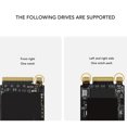 thumbnail image 4 of USB3.2 Gen2 HDD Enclosure, Multiple Cooling M.2 NVME SSD Enclosure 10Gbps  For 2230 2242 2260 2280 SSD For Computer, 4 of 8
