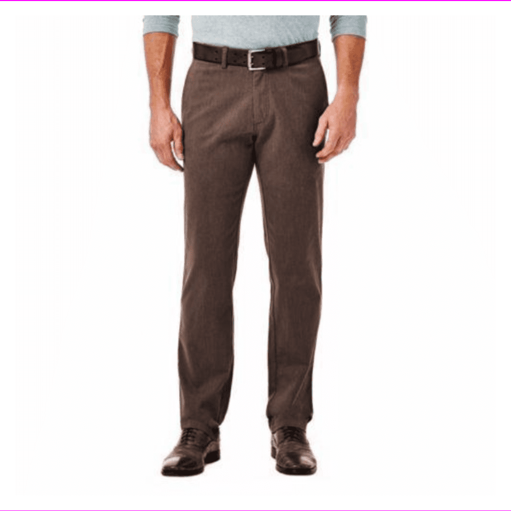 Haggar - Haggar Men's Classic Fit And Stretch Fabric Pant 42X32/Look ...