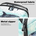 thumbnail image 4 of Whale Hard Drive Bags Travel Case Charging Cord Organizer - Oxford Cloth Waterproof Electronics Digital Accessories Pouch with Organizer Charger Station - 5.9x9.44x3.14 in, 4 of 6