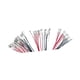 thumbnail image 3 of Kit surtido de 30 conectores de cable de altavoz de pala hembra de empalme rápido, piezas de repuesto para automoción con funda aislante, 3 of 9