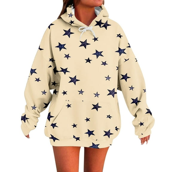 Weikingp Women's Fashion Hoodies & Sweatshirts Light Weight Hoodies for Women Graphic Hoodies Tan Hoodie Women Sweatshirts for Women Trendy Beige L