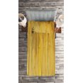 thumbnail image 2 of Ambesonne Forest Quilted Coverlet 2 Pcs, Simple Oriental Nature Leaf, Twin Size, Yellow Mustard, 2 of 2