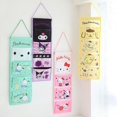thumbnail image 2 of Bolsa de almacenamiento para colgar en la pared con dibujos animados de Sanrio, bolsa de artículos diversos con varios compartimentos, con diseño de Kawaii, Kuromi, Cinnamoroll y Melody, 2 of 5