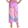 thumbnail image 3 of Just Love 100% Cotton Women Pajama Capri Pants Sleepwear (Tie Dye Colorful Swirl, Large), 3 of 3