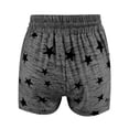 thumbnail image 5 of DHFJKG Womens Workout Shorts Summer Casual Drawstring High Waisted Star Printed Slim Fit Soft Yoga Shorts With Pockets Stylish Bottoms, 5 of 5
