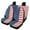 American Flag, variant on Binienty Gray Flag Automotive Seat Cover 4Pcs, Car with Front Drive Seat Cover and Rear Split Bench Cover, Auto Interior Decoration Fits Most Cars, SUVs, and Trucks